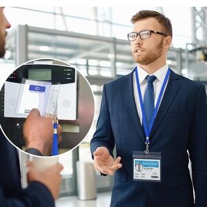 Vaccine Card Protector 4. 25 x 3.5" with Lanyard (3 pack)